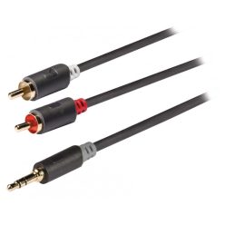 Nedis Profi jack - RCA audiokábel  2 m 