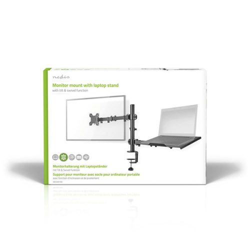 NEDIS MMSISNB110BK asztali monitor és laptop állvány | 15-32" | 75x75 / 100x100
