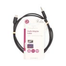 Nedis USB-C jack kábel - 3.5mm jack dugó / USB-C dugó - 1m