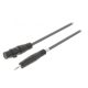 Nedis 3,5mm jack - XLR kábel | Szimmetrikus | 3,5mm jack dugó - XLR Aljzat | 1 m  (COTH15320GY10)