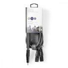 Nedis 3,5mm jack - XLR kábel | 3,5mm jack - 2x XLR Dugó | 1,5 m (COTH15310GY15)