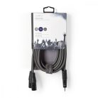 jack 3,5mm - XLR kábel | 3,5mm jack - 2x XLR Dugó | 3 m