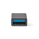 USB-C - USB-A Adapter - USB 3.2 Gen 1 - USB-C Dugó USB-A Aljzat - 5 Gbps - OTG