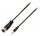 DIN - jack 3.5 mm kábel - 1 m