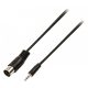DIN - jack 3.5 mm kábel - 1 m