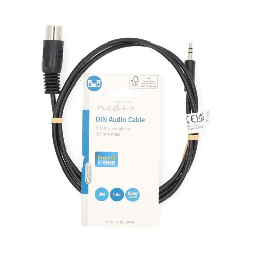 5p DIN 3.5mm jack kábel