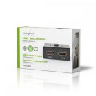 Nedis kétirányú HDMI switch - 4K2K - HDCP 2.2