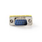 RS232 toldó - D-Sub toldó 2x D-Sub 9 pin dugó