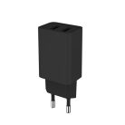 Colorway USB töltő - 2 USB port - 10W - Fekete