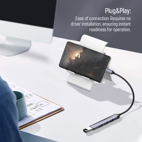 Colorway USB-C HUB - 4 port - 5 Gbps - USB2.0 - USB3.0