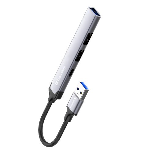 Colorway USB3.0 HUB - 4 Port - USB-C - USB2.0 - USB3.0