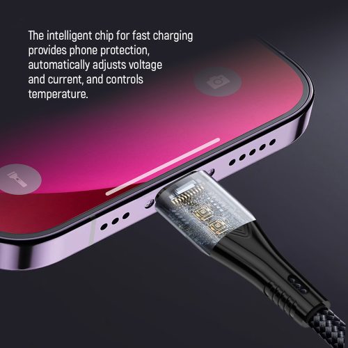 Colorway USB-C Kábel Lightning - Micro USB - USB-C csatlakozók - 3A PD60W 1.2m
