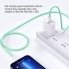 Colorway USB-C Kábel - PD 60W - 3,0A - 1m - Zöld