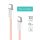 Colorway USB-C Kábel - PD 60W - 3,0A - 1m - Rózsaszín