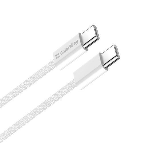 Colorway USB-C Kábel - PD 60W - 3,0A - 1m - Szürke