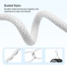 Colorway USB-C Kábel - PD 60W - 3,0A - 1m - Szürke