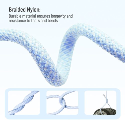 Colorway USB-C Kábel - PD 60W - 3,0A - 1m - Kék