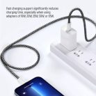 Colorway USB-C Kábel - PD 60W - 3,0A - 1m - Fekete