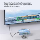 Colorway USB-C kábel - USB3.2 - 20Gbps - PD100W - Gen2 - 5A 1m