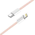 Colorway USB-C - Apple Lightning Kábel - PD 27W - 1m - Rózsaszín