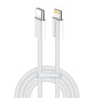 Colorway USB-C - Apple Lightning Kábel - PD 27W - 1m - Szürke