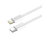 Colorway USB-C - Apple Lightning Kábel - PD 27W - 1m - Szürke