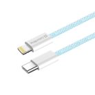 Colorway USB-C - Apple Lightning Kábel - PD 27W - 1m - Kék