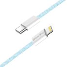Colorway USB-C - Apple Lightning Kábel - PD 27W - 1m - Kék