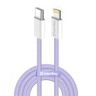 Colorway USB-C - Apple Lightning Kábel - PD 27W - 1m - Lila
