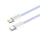 Colorway USB-C - Apple Lightning Kábel - PD 27W - 1m - Lila