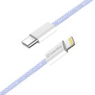 Colorway USB-C - Apple Lightning Kábel - PD 27W - 1m - Lila