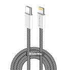 Colorway USB-C - Apple Lightning Kábel - PD 27W - 1m - Fekete