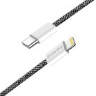 Colorway USB-C - Apple Lightning Kábel - PD 27W - 1m - Fekete