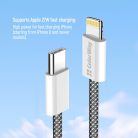 Colorway USB-C - Apple Lightning Kábel - PD 27W - 1m - Fekete