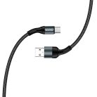 Colorway USB - USB-C Kábel - 2,4A 1m Fekete