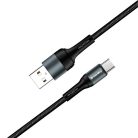 Colorway USB - USB-C Kábel - 2,4A 1m Fekete