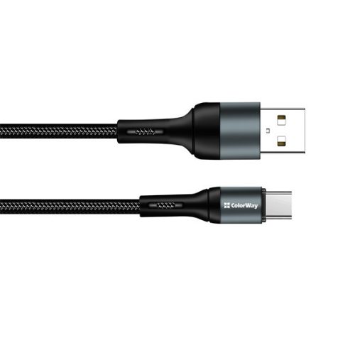 Colorway USB - USB-C Kábel - 2,4A 1m Fekete