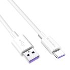 Colorway USB - USB Type-C Kábel - 5A 1m Fehér