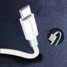 Colorway USB - USB Type-C Kábel - 5A 1m Fehér
