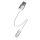 Colorway USB-C USB Kábel - 25 cm Fehér