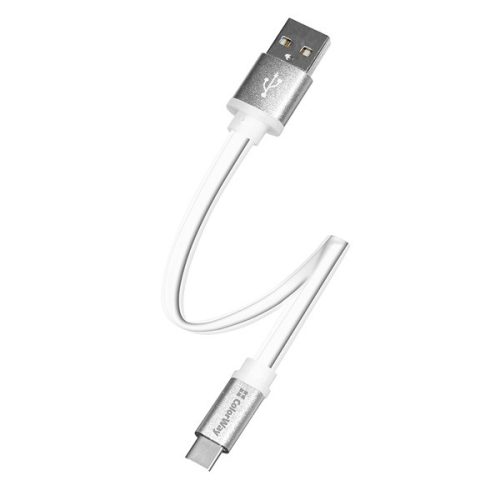 Colorway USB-C USB Kábel - 25 cm Fehér