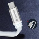 Colorway USB-C USB Kábel - 25 cm Fehér