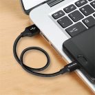 Colorway USB - USB-C Kábel - 2.4A 25cm Fekete
