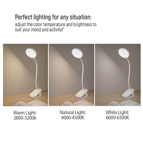 Colorway Akkumulátoros Csíptethető LED Lámpa - Flexibilis - 2800-6000K