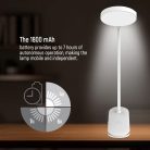 Colorway Akkumulátoros Csíptethető LED Lámpa - Flexibilis - 2800-6000K