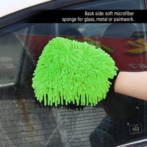 Colorway mikroszálas autómosó kesztyű - Kétoldalas