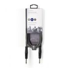 Nedis 3,5 mm jack - 2x 6,3 mm jack audio kábel - 5 m