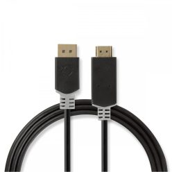 Nedis DisplayPort - HDMI Kábel - DP 1.2 - Aranyozott - 2 m