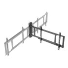 NEDIS TVWM5860BK motoros fali konzol, 32-75",  képernyősúly max. 60 kg, faltáv:56mm, távirányító