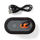 Nedis Bluetooth hangszóró - microSD - Mono - TWS - Beépített mikrofon - Fekete